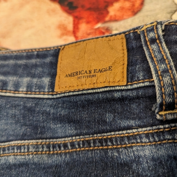 Hi-rise Shortie American Eagle Shorts Size 8 - Picture 2 of 12